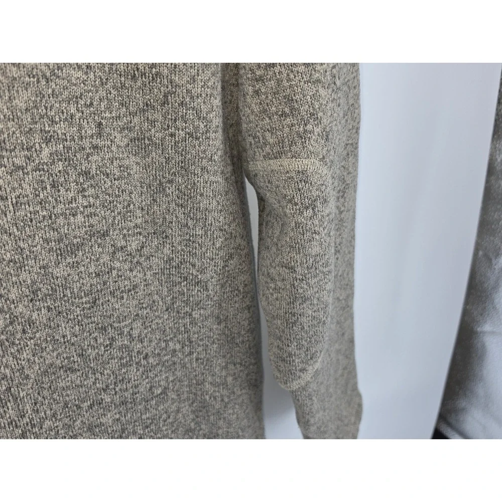 The North Face Mens Gordon Lyons 1/4 Zip Fleece Pullover Taupe Heather Medium